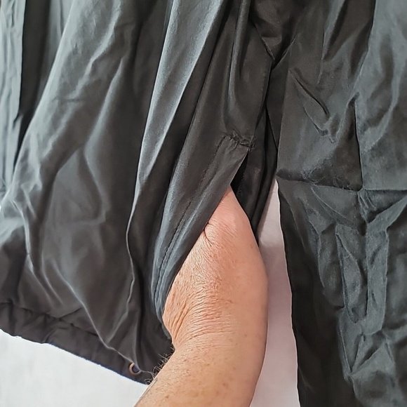 VTG Fuda Sport Fleece Lined Silk Windbreaker Coat Men's Size Medium Reversible - Picture 16 of 16